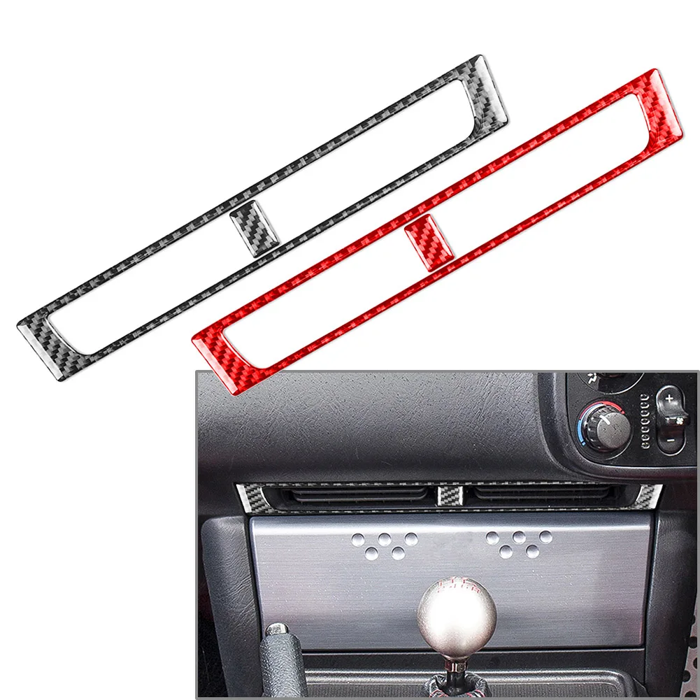 Car Inner Central Console Air Vent Outlet Cover Decorazione Trim Sticker Per Honda S2000 2004 2005 2006 2007 2008 2009