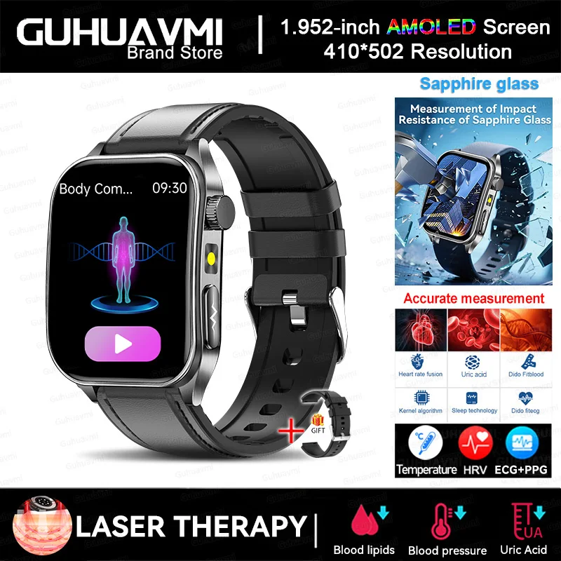 2025 AI-GPT Diagosis ECG Health Smart Watch Men Blood Pressure thumbnail 9