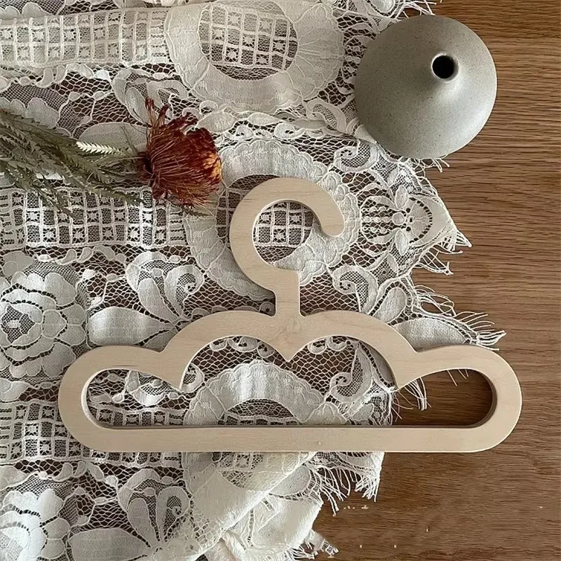 프리미엄 6/12개 북유럽풍 나무 구름 모양 옷걸이 벽걸이형  옷걸이 최고급 I..