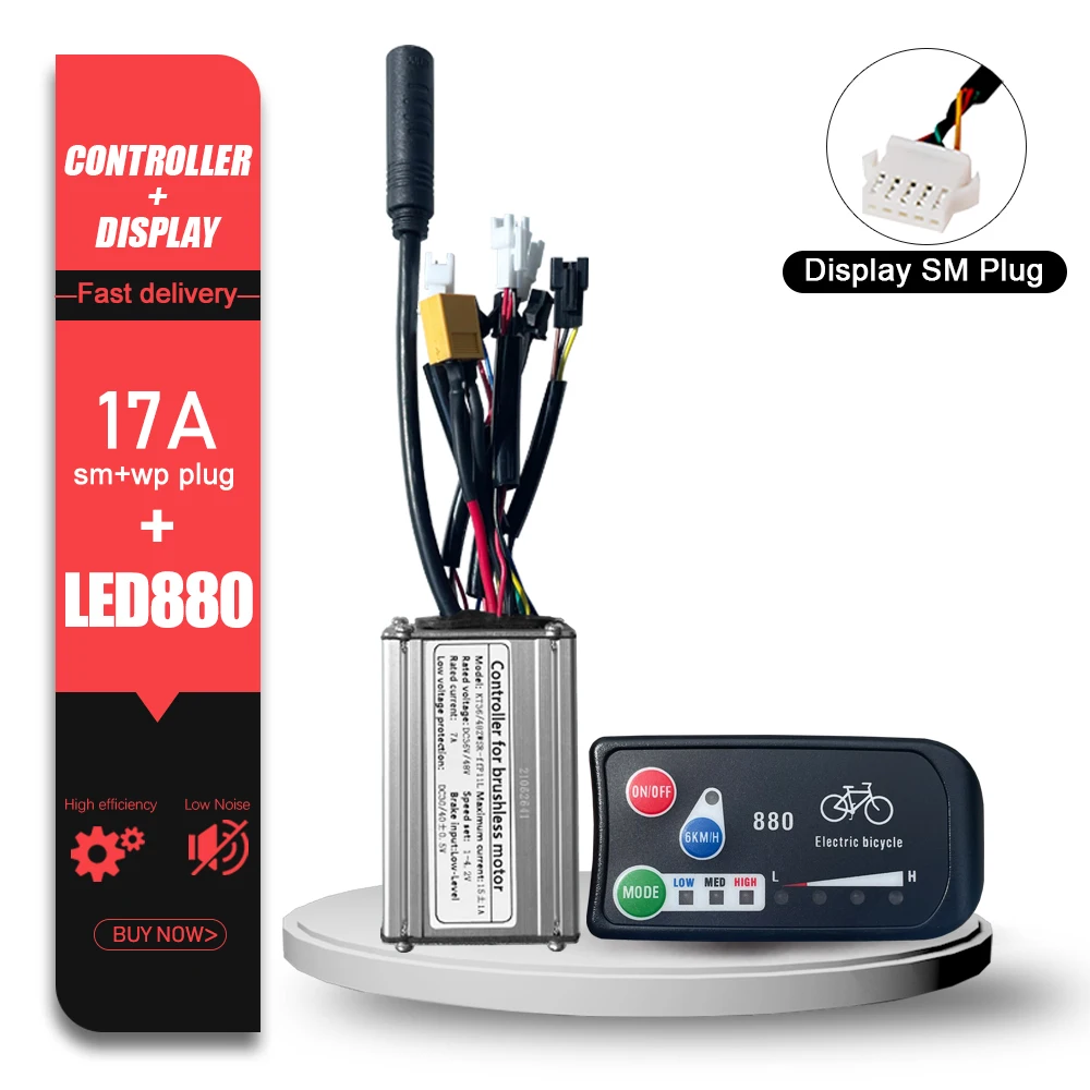 Centralina 17A Display LED880