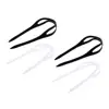 4x 7.5'' Swim Goggles Head Straps Flexible Swimming Eye Glasses 5