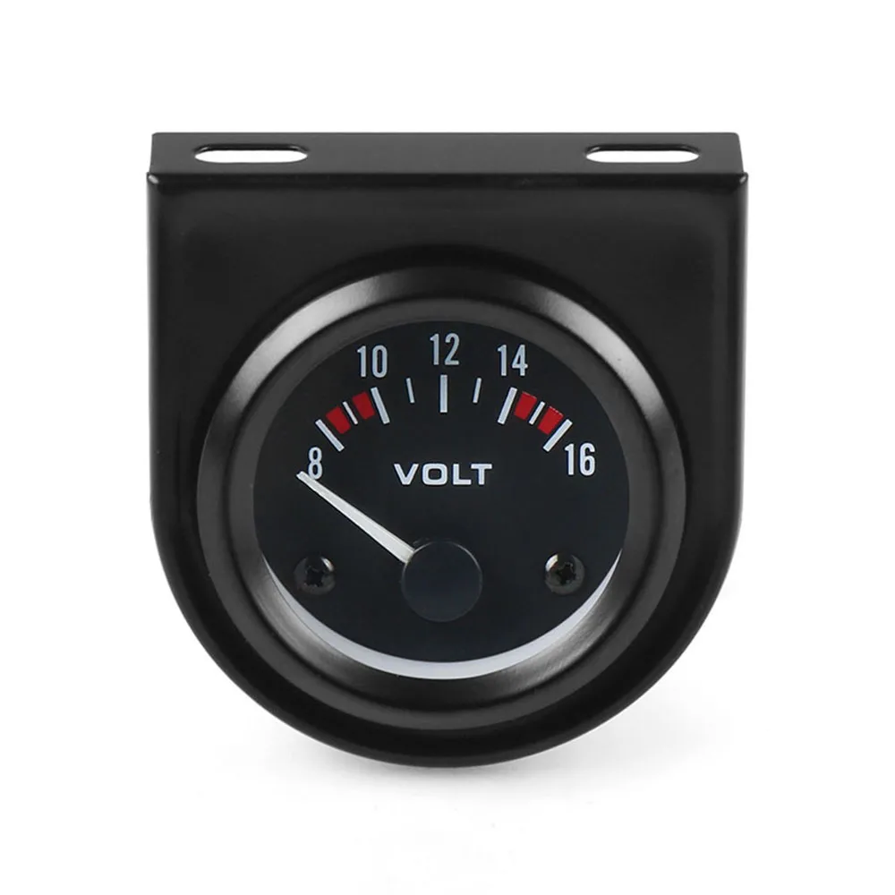 

2" 52mm Universal Measure Range 8-16V pointer 12 Volt Voltage Meter Gauge