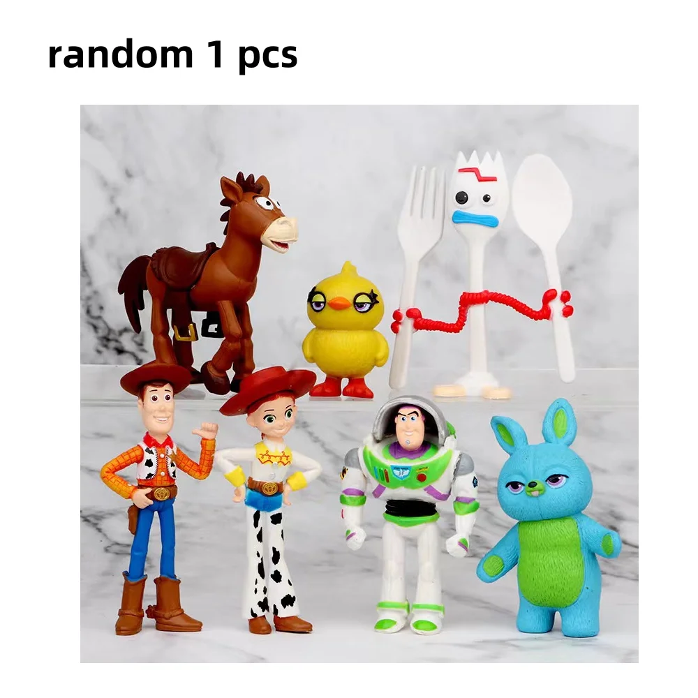 子供のためのディズニートイストーリー4アクションフィギュア,おもちゃ