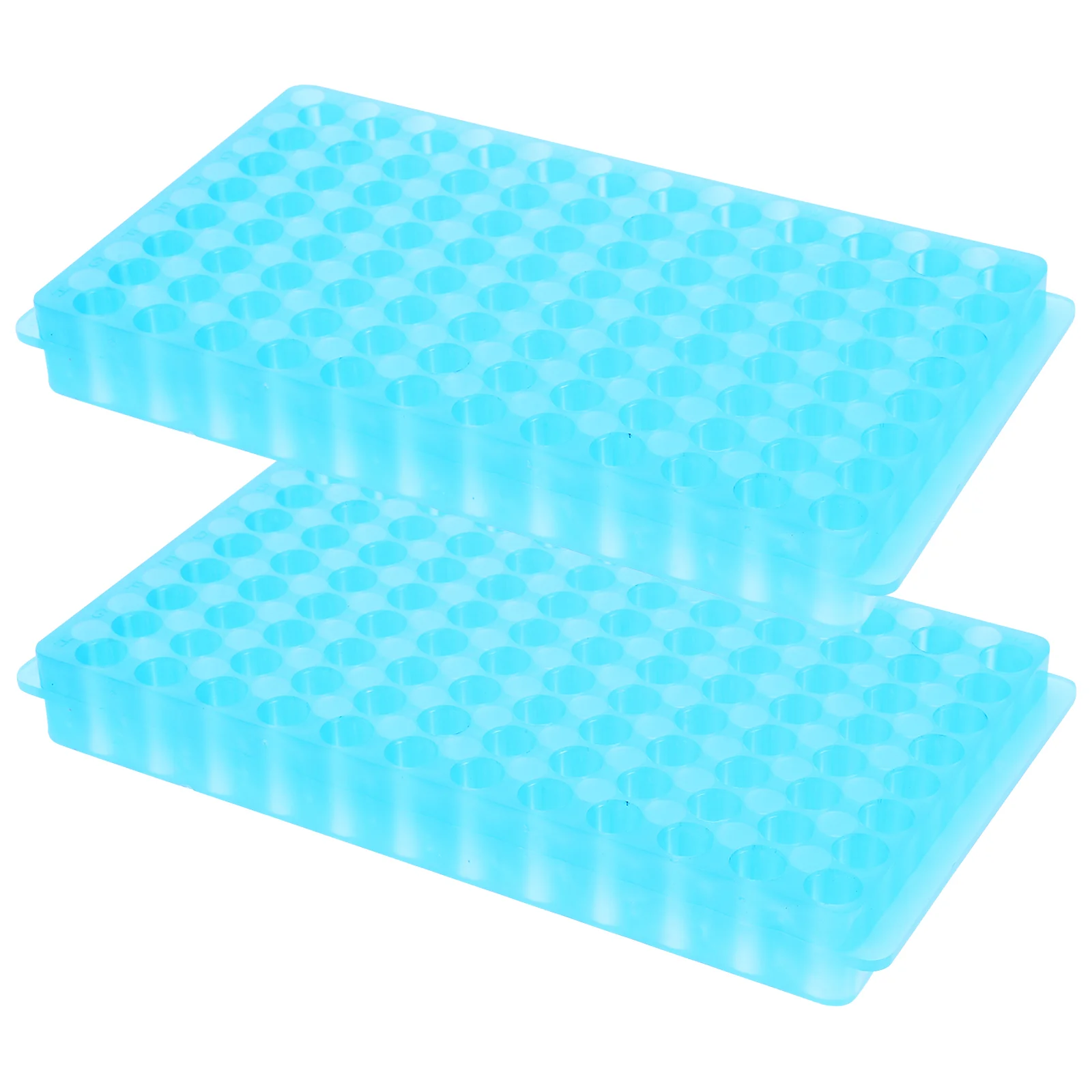 

2pcs Test Tube Holders Testing Tubes Racks Centrifuge Tube Holders Laboratory Test Tube Organizers(96 Holes)