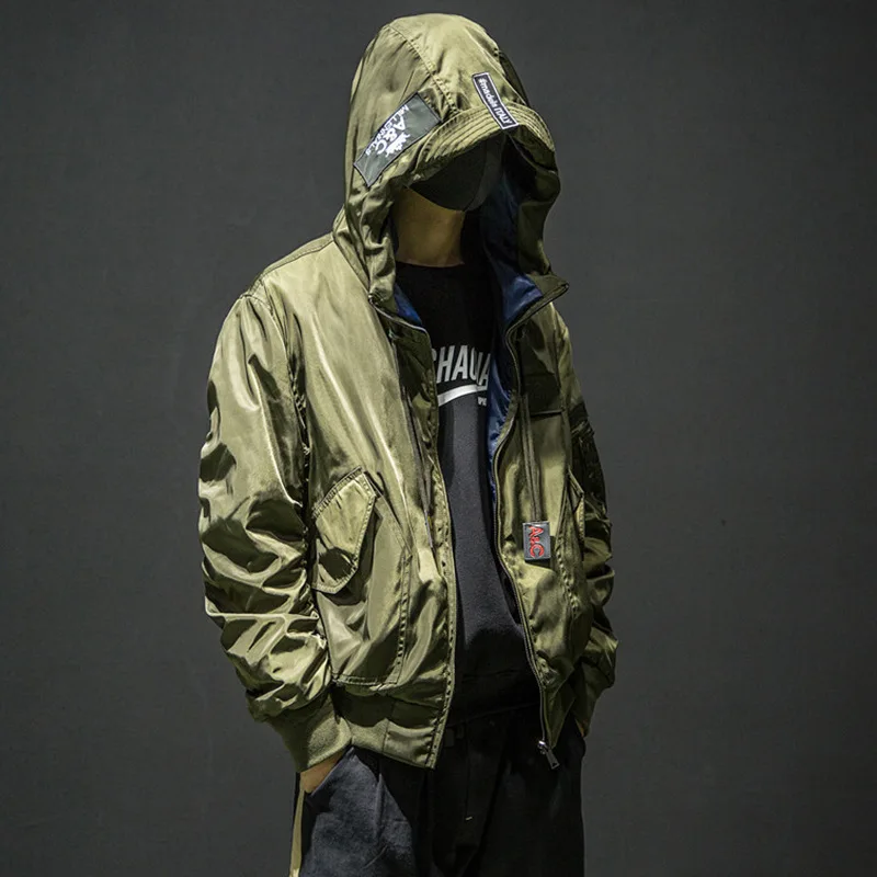 2022 New Spring Autumn Hooded Jacket Men's Hot Sale Jacket Men Casual Fashion Zipper Warm Windbreaker Coat Male Hoody Outwear