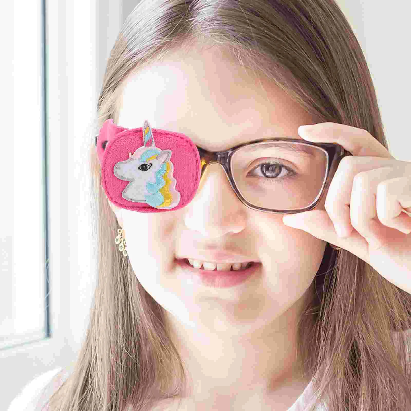 Eye Cover Amblyopia Patches for Children Kids Cartoon Covers Practical Aunglasses 2