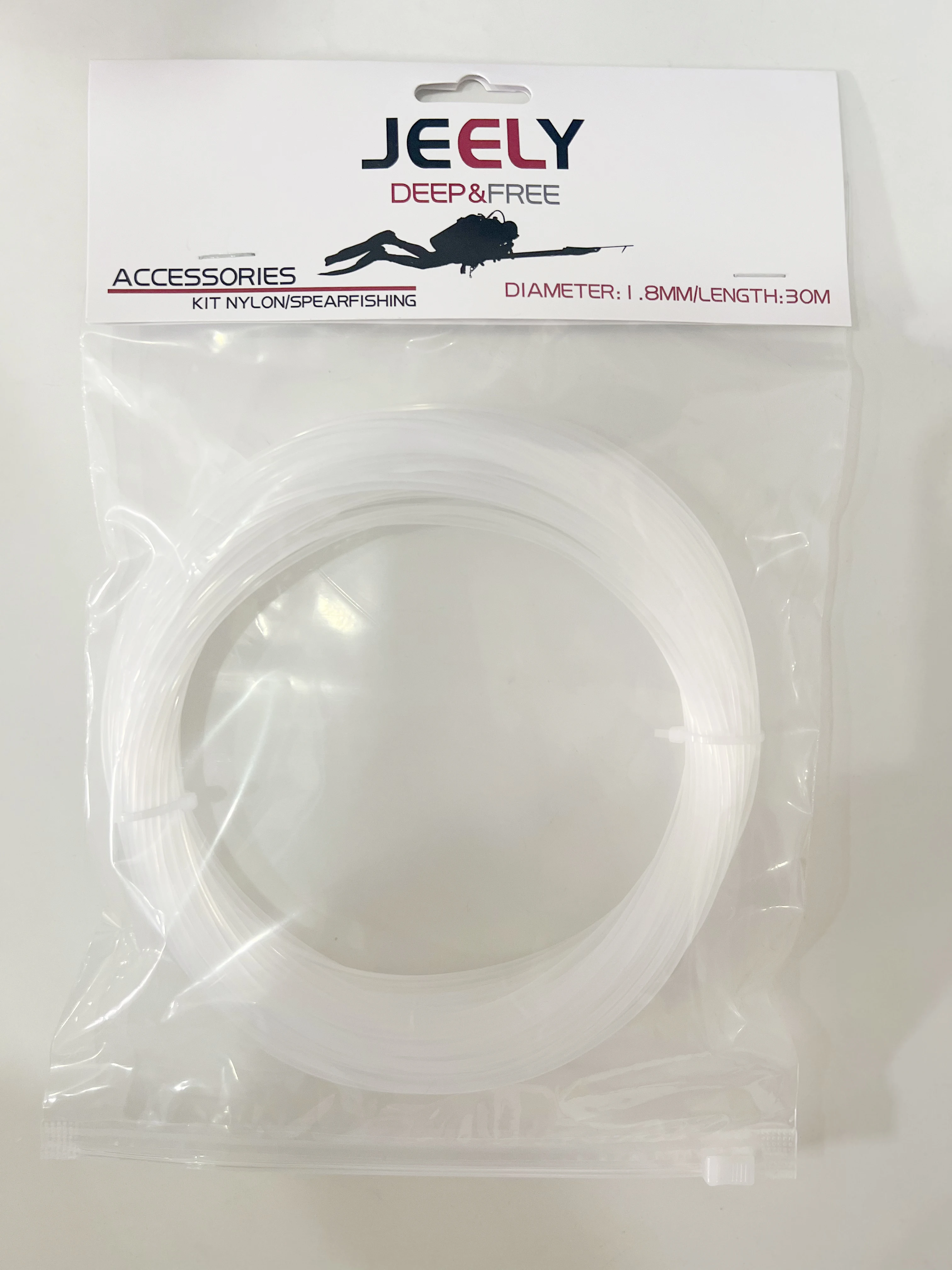 Durable Nylon Monofilament Fishing Line - 30M Hank Pack