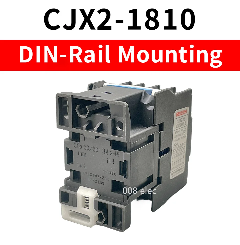 Description Picture 4 of itemContactor CJX2-1810 32A switches LC1 AC contactor voltage  220V CJX21810