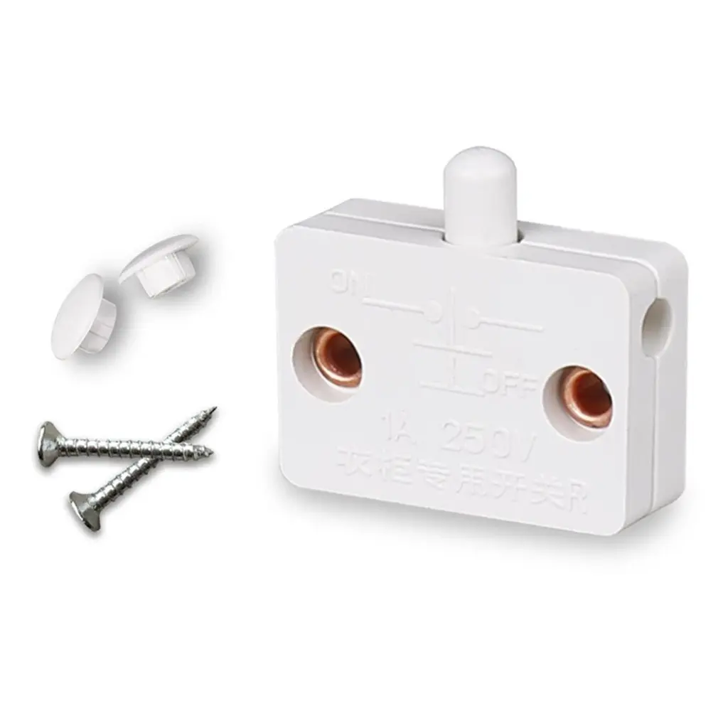 2pcs Automatic Lighting Wardrobe Light Switch Door Touch For Bedside Table Wine Cabinet Cupboard Control | Обустройство дома