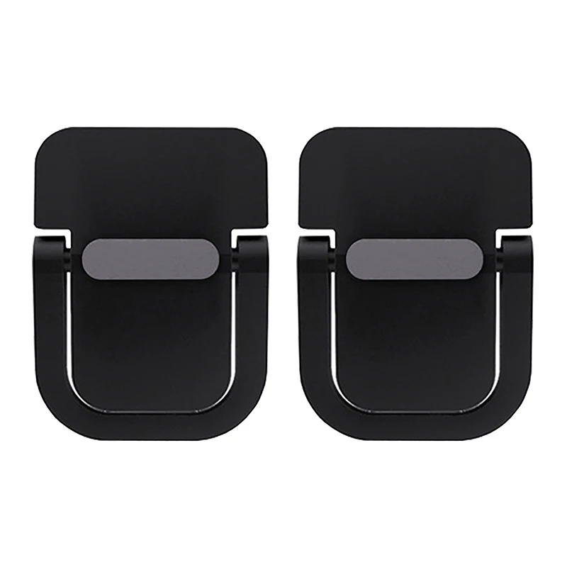 2 adet Mini Bacaklar Dizüstü Alüminyum Taban Destek Araçları Laptop Standı Radyatör Klavye Tutucu