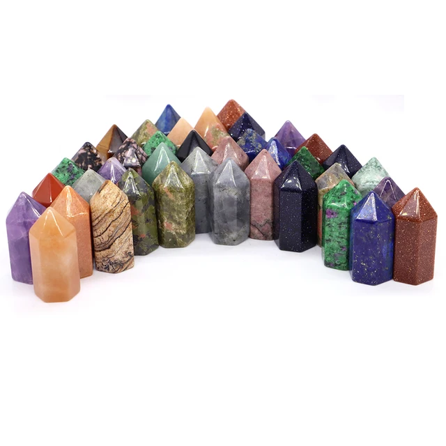 Punti Di Torre Di Cristallo Di Quarzo Trasparente Naturale - Foto 4