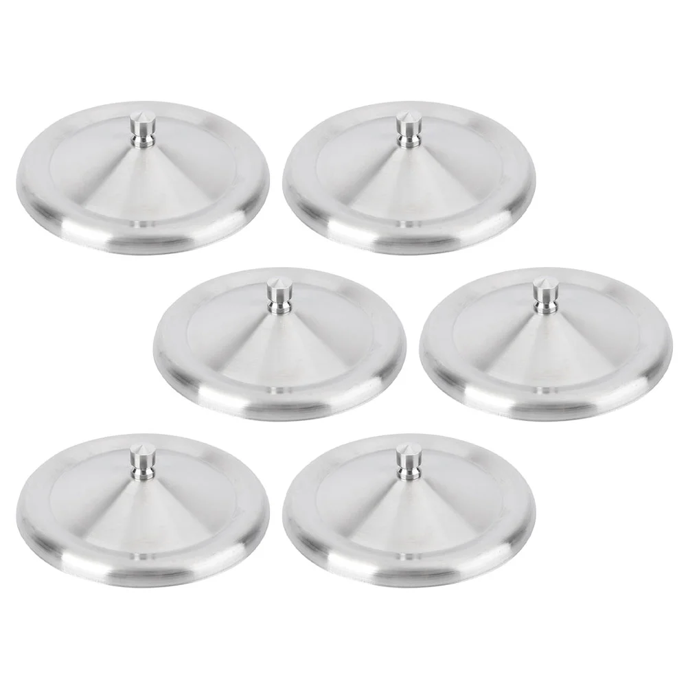 

6Pcs Stainless Steel Cup Lids Mug Lids Cup Lids Round Cup Covers