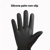 Winter couple ski gloves Thickened thermal gloves Adjustable close non-slip touch screen gloves Waterproof and cold-proof 5