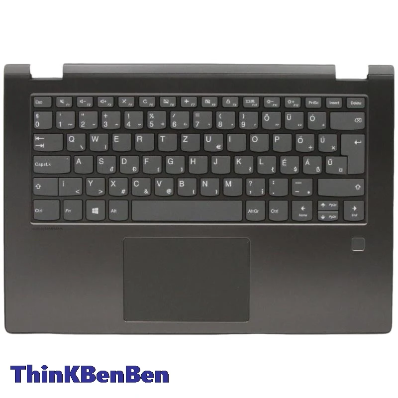 

Клавиатура HU в венгерском стиле, железная, серая верхняя крышка, подставка для рук, корпус для Lenovo YOGA 530 Flex 6 14 14IKB 14ARR 5CB0R47230
