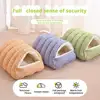 Cat Nest Four Seasons Universal Removable And Closed Cat Bed Winter Dog Nest Warm Sleeping Bag With Thick Velvet Pet Supplies 3