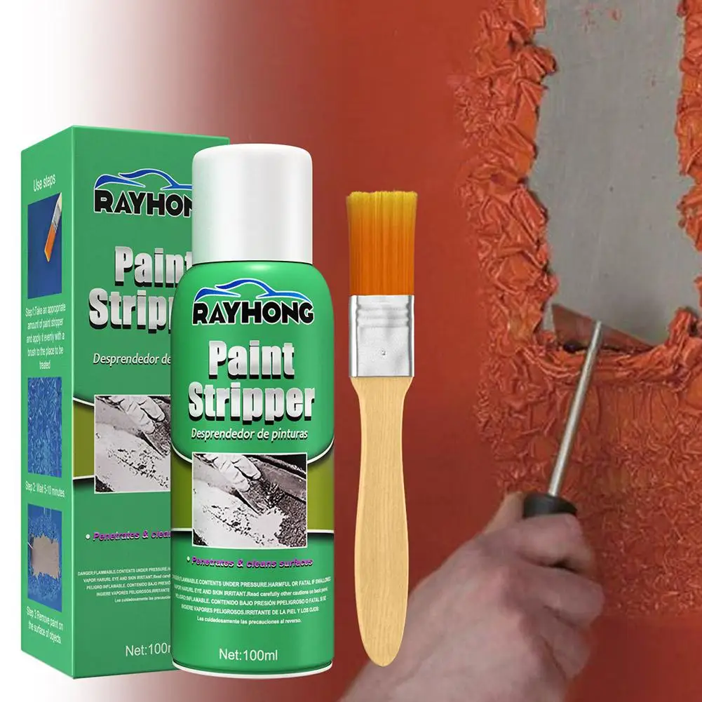 Traceless Cleaning Paint Remover Metal Surface Bicycle Car Wheel Efficient Care Stripping