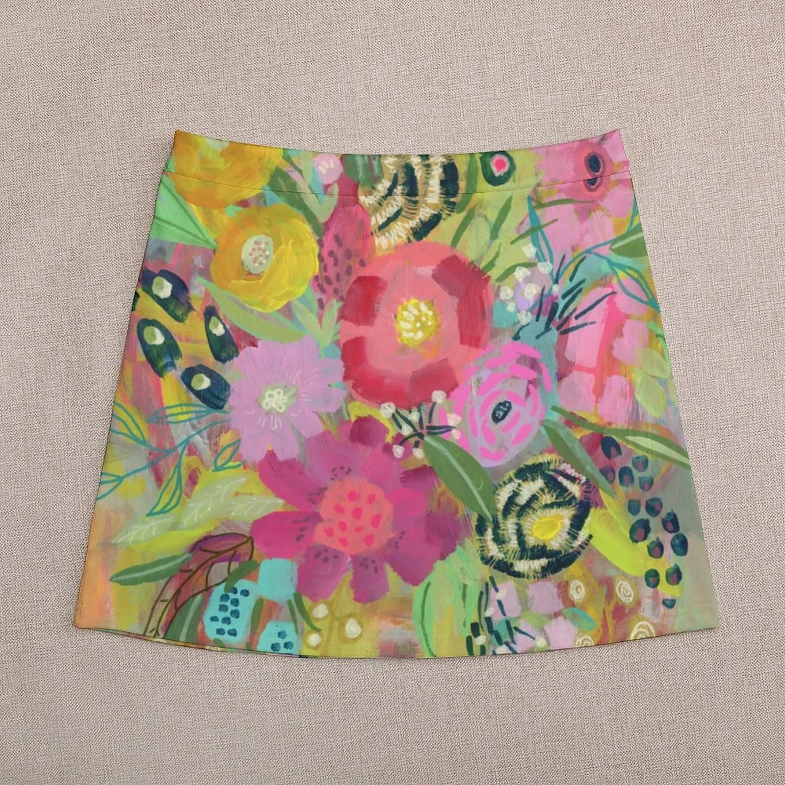 kaleidoscope Mini Skirt midi skirt for women Women's clothing