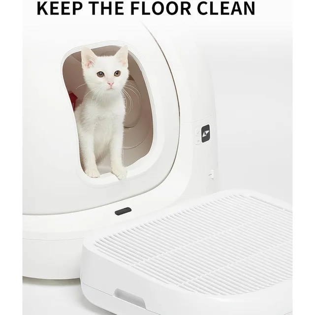 PETKIT Cat Litter Ramp for PuraX, PuraMax, PuraMax 2 and Purobot Pro Max Self-Cleaning Cat Litter Box Step Stairs 2