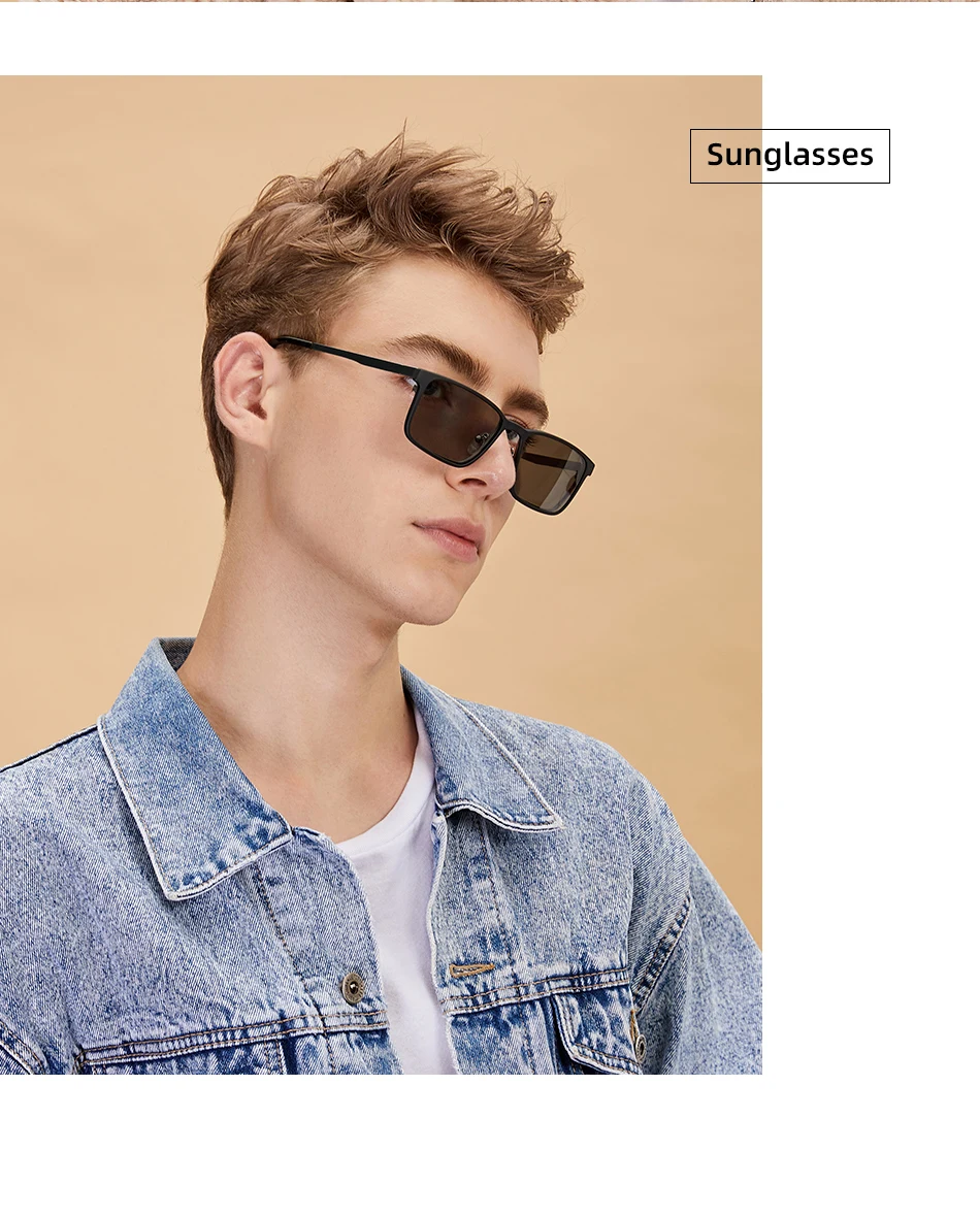 X105 Bauhaus Magnet-Sonnenbrille Clip-On Metall-Optikrahmen Herren Polarisiert Maßgeschneiderte Sehstärke Kurzsichtigkeit – Detail 2