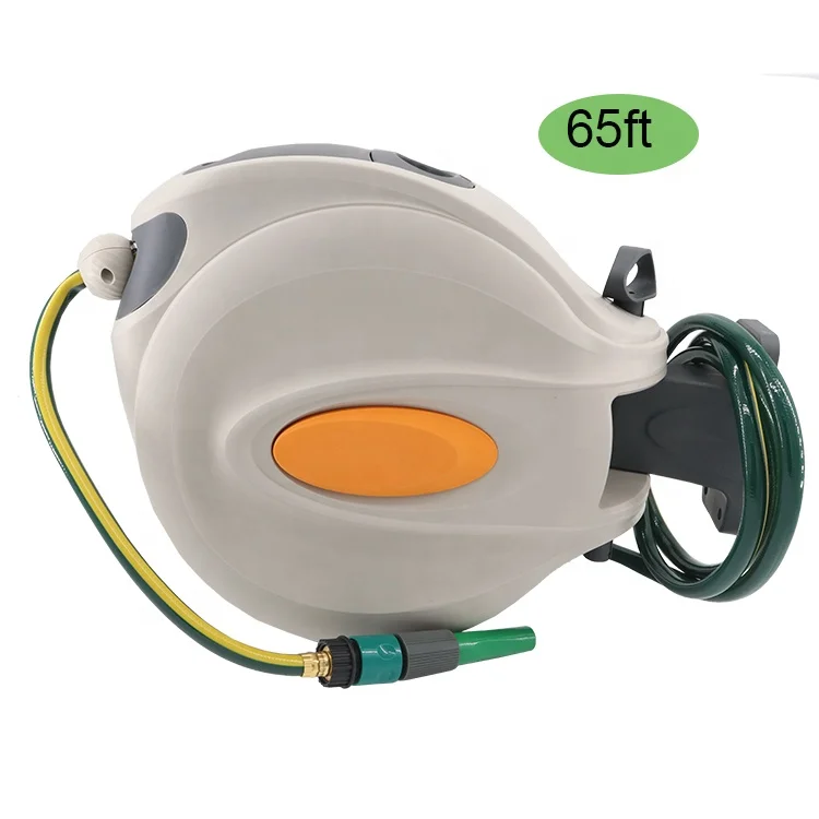 

2023 Useful - 20m High Pressure Automatic Mini Plastic Jetting Pneumatic Garden Air Hose Reel
