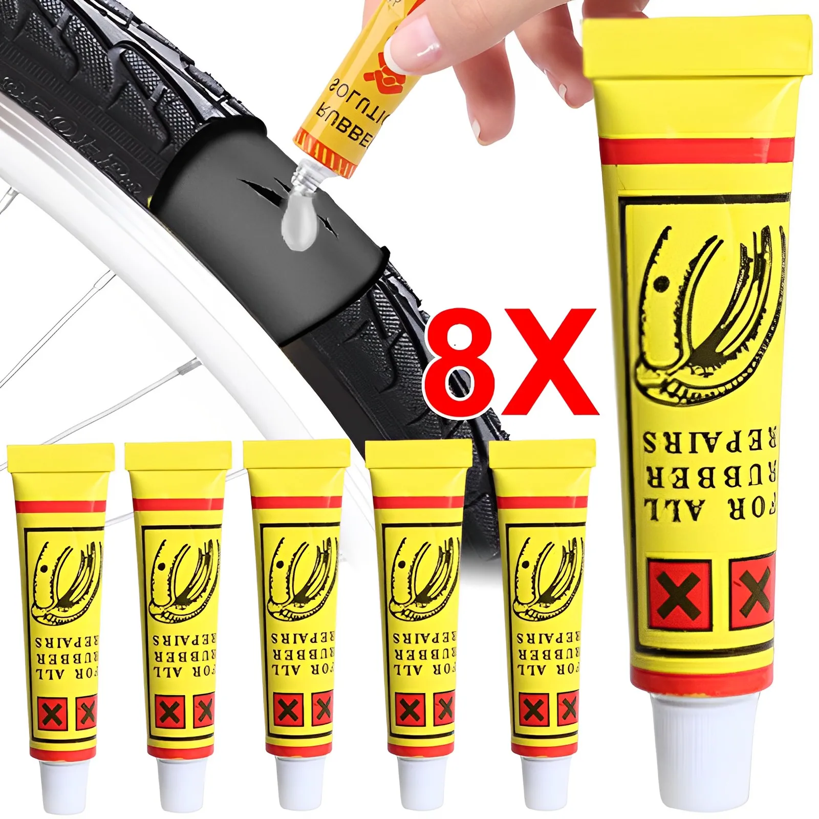 6ml Autoreifen Reparatur kleber Reifen Innen schlauch Pannen Reparatur  werkzeuge Motorrad Fahrrad Universal tragbare Reparatur kleber Zubehör -  AliExpress