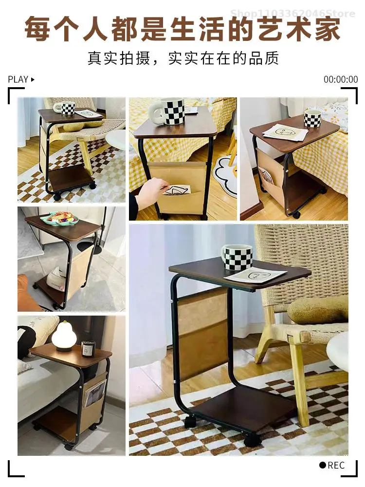 Side Table Coffee Table Tea Small Side Square Sofa Computer Bedside