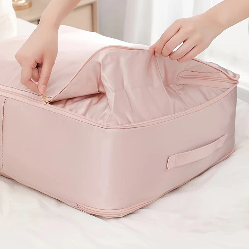 Dustproof Quilt Storage Bag With Zipper Household Multi Functional Large Capacity Household Storage Bag Moisture Resistant Bags 6