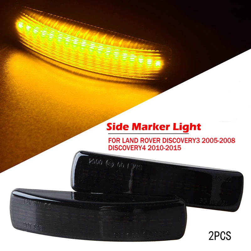 Side Marker Lamp Car Fender Turn Signal Light Fit For Land Rover Freelander 2 Discovery 3 4 Range Rover Sport LR2 L359 LR3 L319