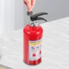 Fire Extinguisher Shape Coin Bank Kids Piggy Bank Boys Girls Money Saving Box Aluminum Alloy Home Decor Storage Container 6