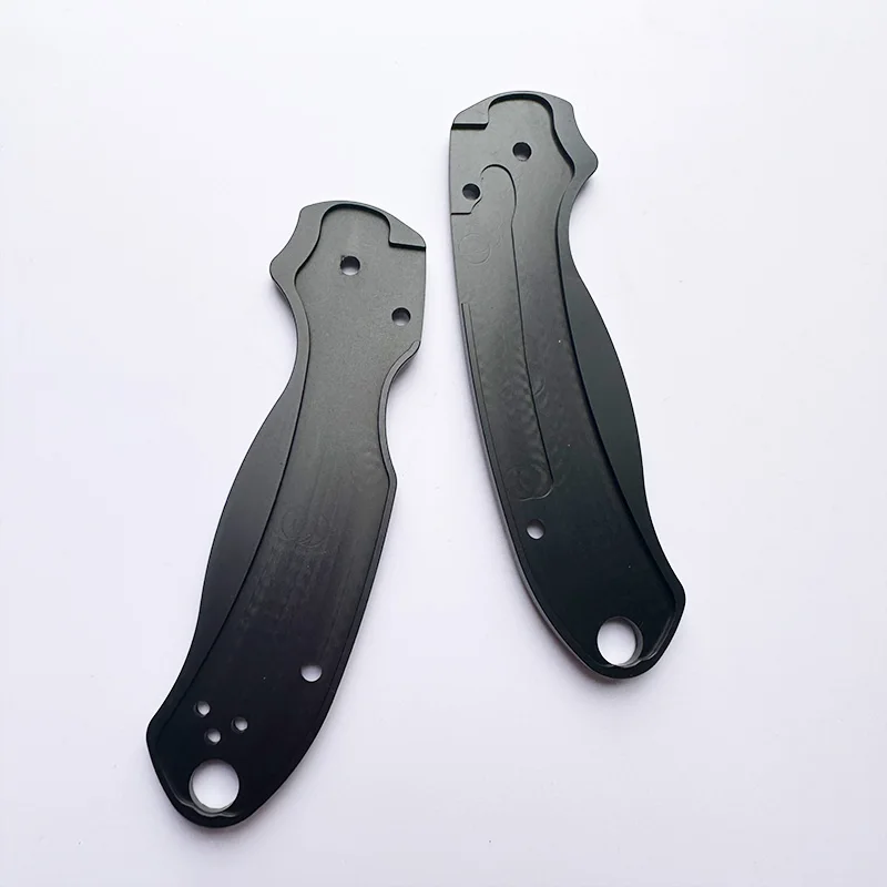 1pair Customize Aluminum Alloy Grip Handle Scales for Genuine Spider Para 3 C223 Knife with Radial Pattern Modification Parts