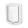 Automatic Opening Pet Cat flap Door Microchip Recognition Self-Closing QuietSeal 2-Way Entry for House Wall Glass Dog Doors 4
