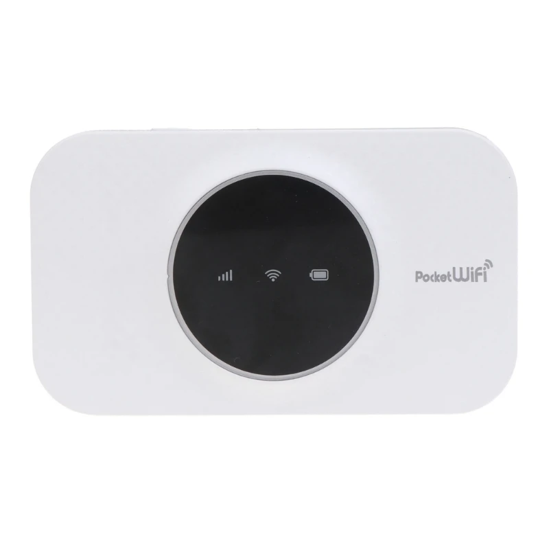 1× Pocket Router WiFi 5G Portable Wireless Mobile Hotspot Built-In 3600mAh  White 