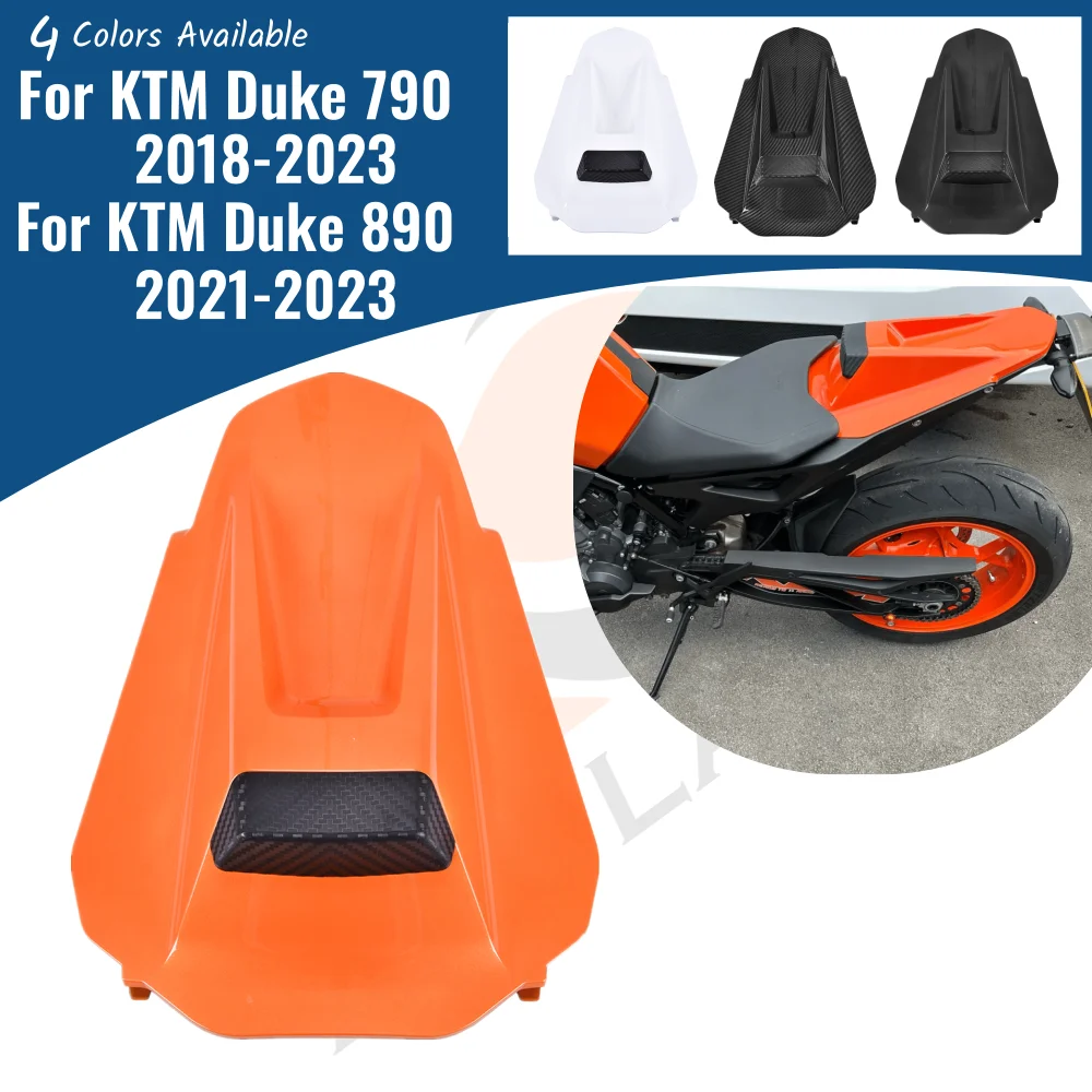 for Duke 790 890 Rear Pillion Passenger Seat Cover Fairing Cowl Styler Spoiler For KTM DUKE790 2018-2023 Motorcycle Accessories