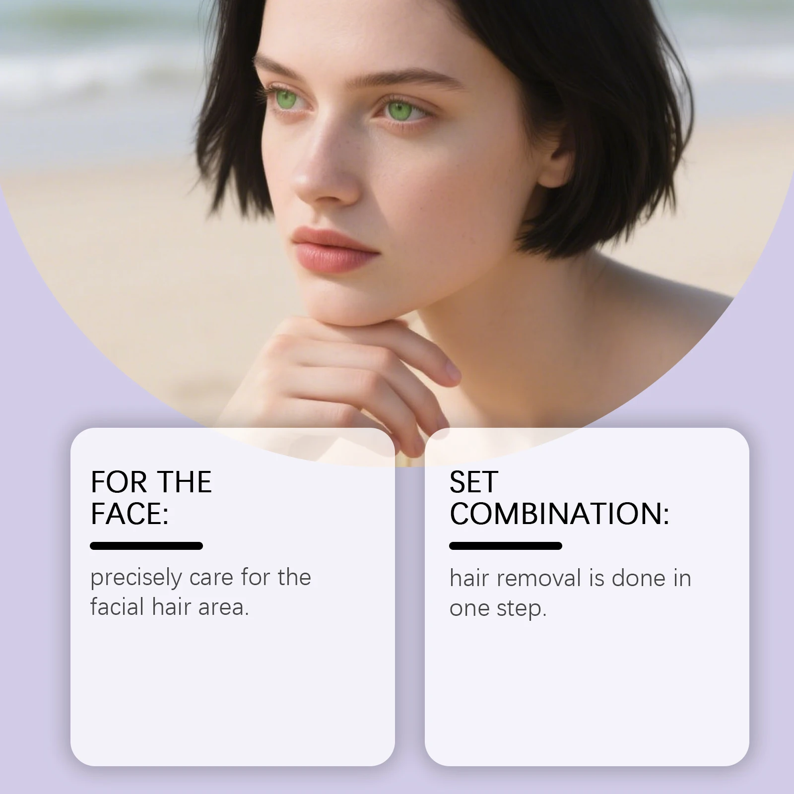 Gentle Facial Hair Removal Cream Set For Smooth Painless Results_voghion.com