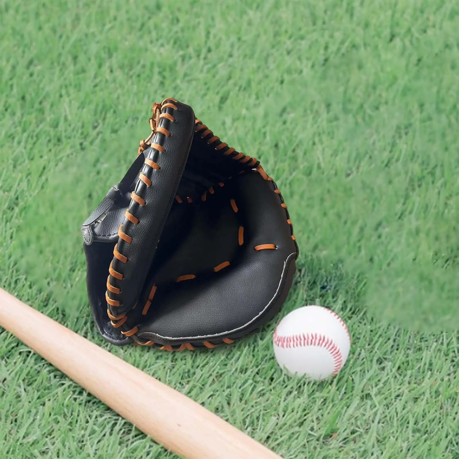 Thickened Baseball Glove Softball Mitt Flexibility Outfield Gloves Left Handed Comfortable PU Catcher Mitts for Training Match