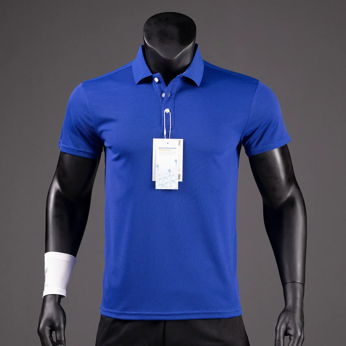 Men's Golf Shirt Luxury Functional Polo Shirt Quick-drying Perspiration Breathable Lapel Short-sleeved T-shirt for Man Summer 14