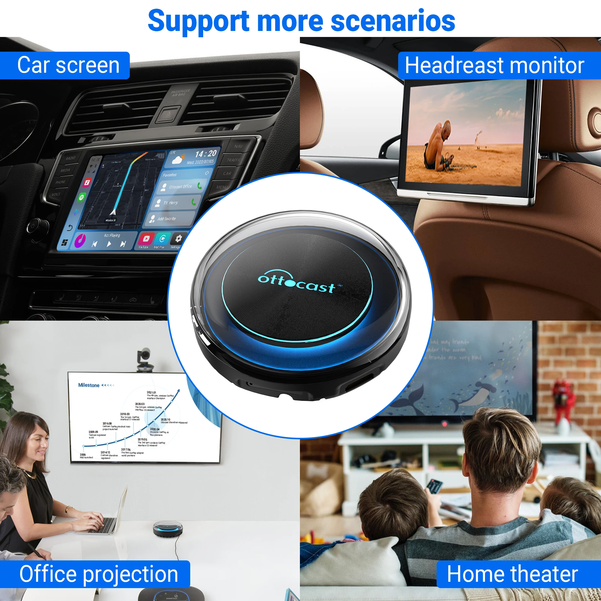 OTTOCAST PICASOU 2 CarPlay AI Box Wireless CarPlay Android Auto Snapdragon 665 Android 10 HDMI Output Multimedia Player for Audi| | - AliExpress OTTOCAST PICASOU 2 CarPlay AI Box Wireless CarPlay Android Auto Snapdragon 665 Android 10 HDMI Output Multimedia Player for Audi| | - AliExpress