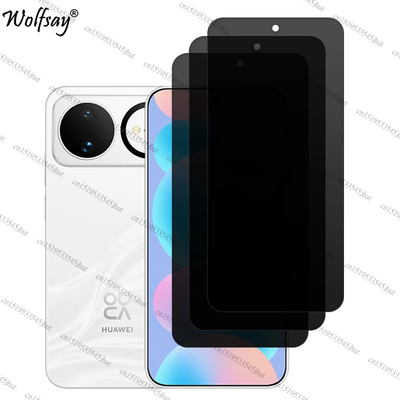 Anti-Spy Tempered Glass Privacy Screen Protector with Camera Protection