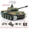 Heng Long 1/16 Scale 7.0 Upgraded Metal Version German Panther V RTR RC Tank 3819 Army BB Shoot Unit Speaker Toys Model TH17288 1