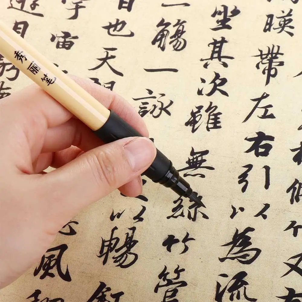 

Calligrapher Crisperding Art Supply Script Writing Brush Calligraphy Brushes Running Cursive Regular Script Chinese Brushes