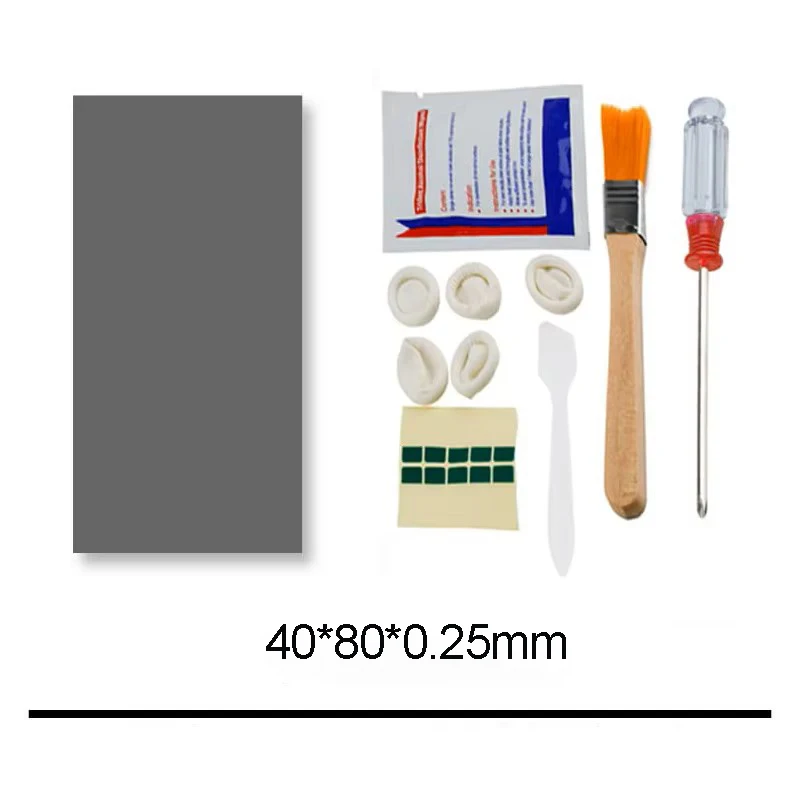 Premium Thermal Conductive Silicone Cooling Pad - 80x80mm for Efficient Heat Dissipation