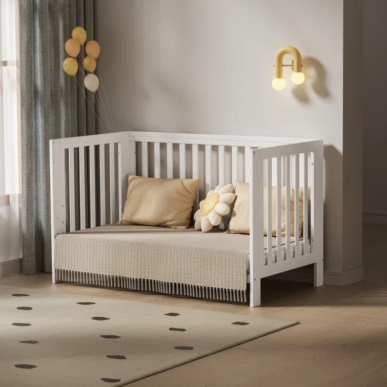 11 in 1 Convertible Mini Cradle Full Size Crib