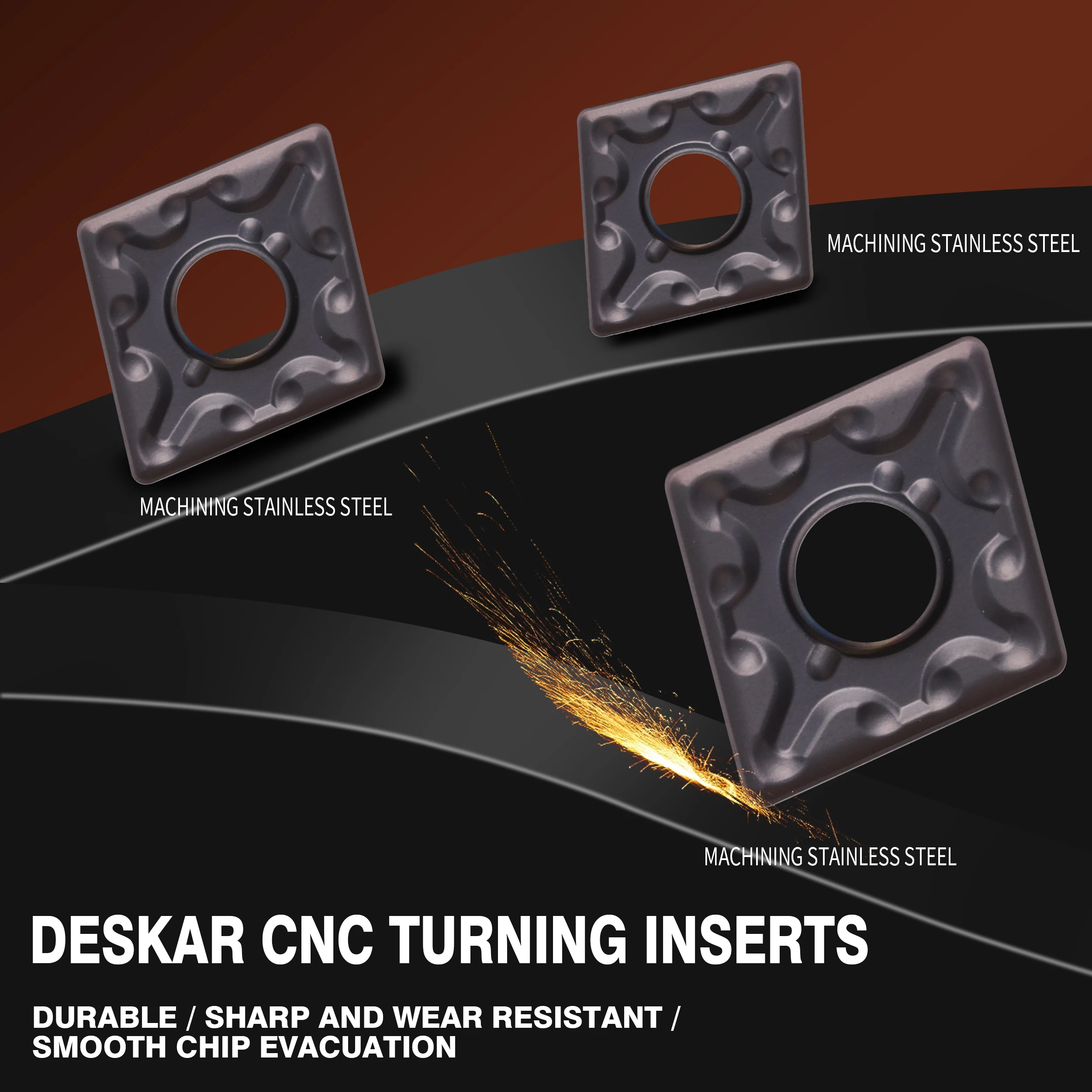 Рисунок 2 - DESKAR CNMG120404/120408-HA LF6018