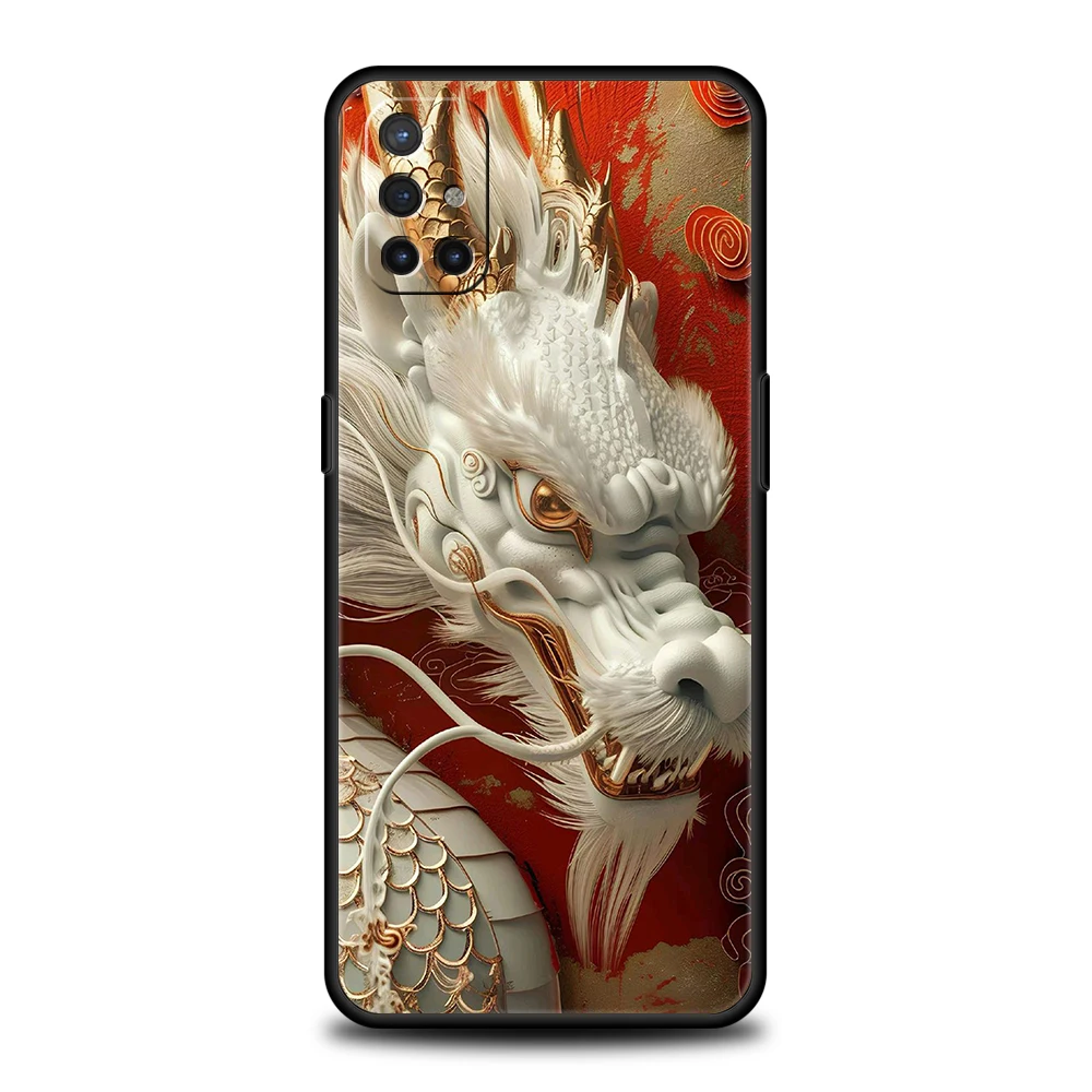 Whimsical Cartoon Dragon Silicone Phone Case - Vibrant and Durable Cover