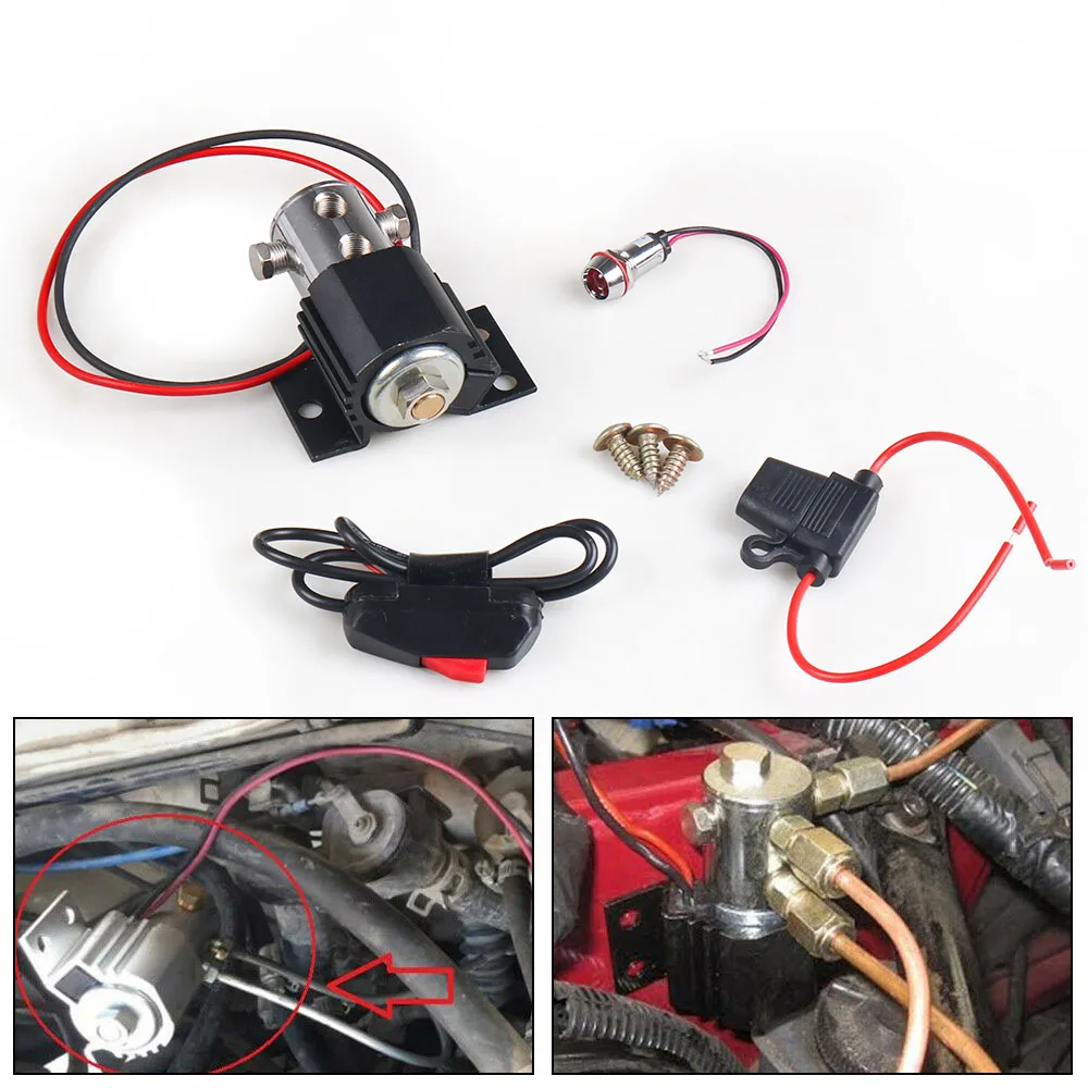 Lodenqc Universal Front Brake Line Lock Kit Heavy Duty Type Roll Control Hill Holder Kit BX101999