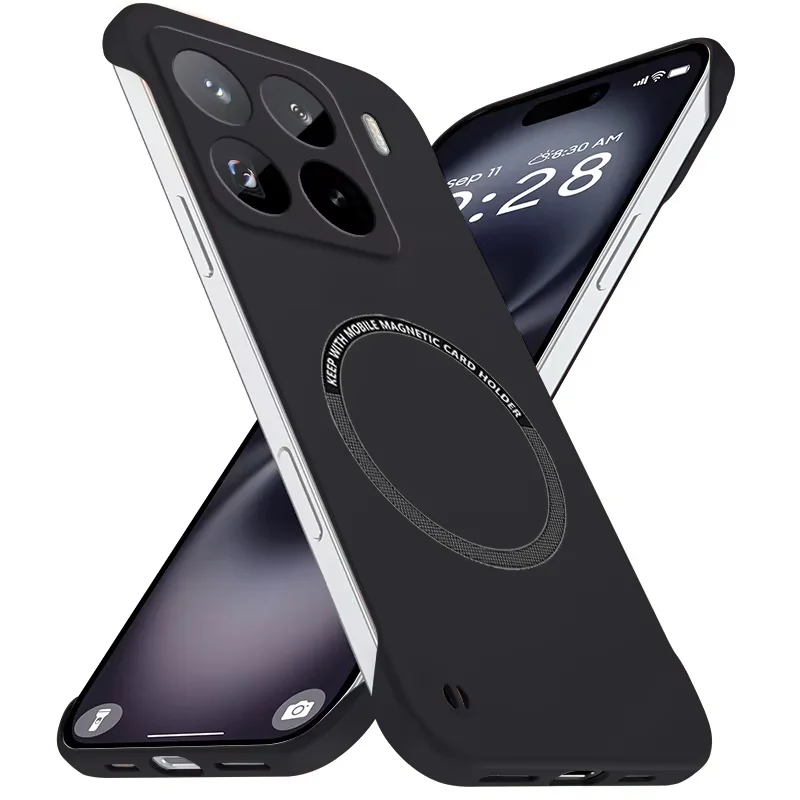Matte Frameless Phone Case with Magsafe Compatibility