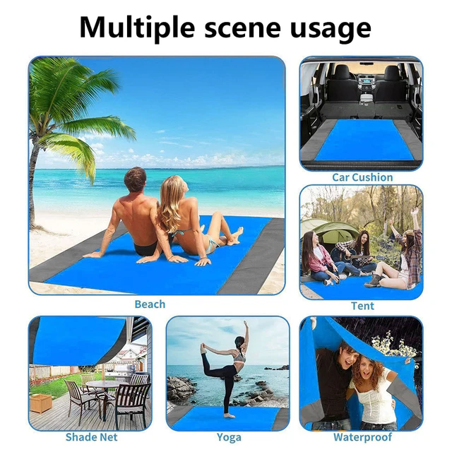 Waterproof Sandproof Beach Blanket 6