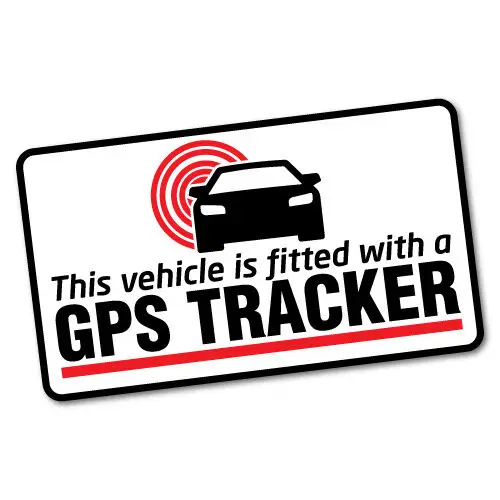 

5 шт., автомобильные виниловые наклейки с GPS-трекером, 80 мм, 5 мм