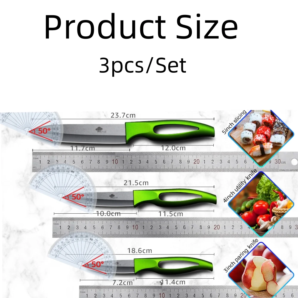 2023 New Ceramic Knife Set  3\