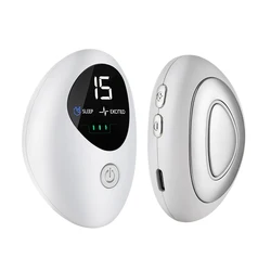 Handheld Sleep Aid with Smart Microcurrent EMS Pulse Stimulation for Stress and Anxiety Relief (White)